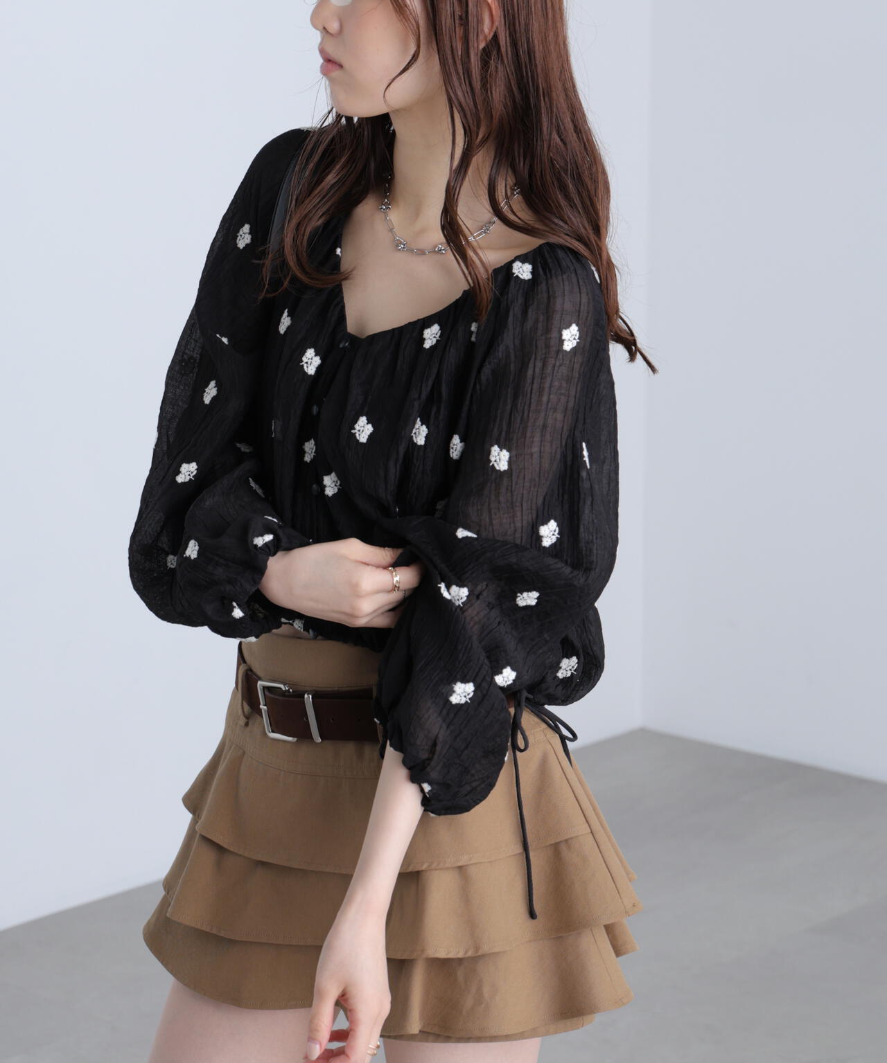 162cm 着用サイズ:FR
