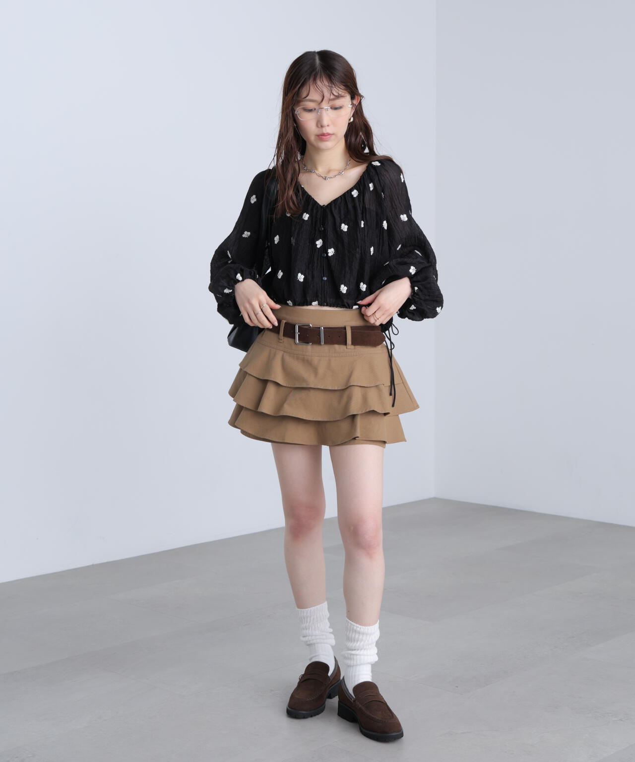 162cm 着用サイズ:FR