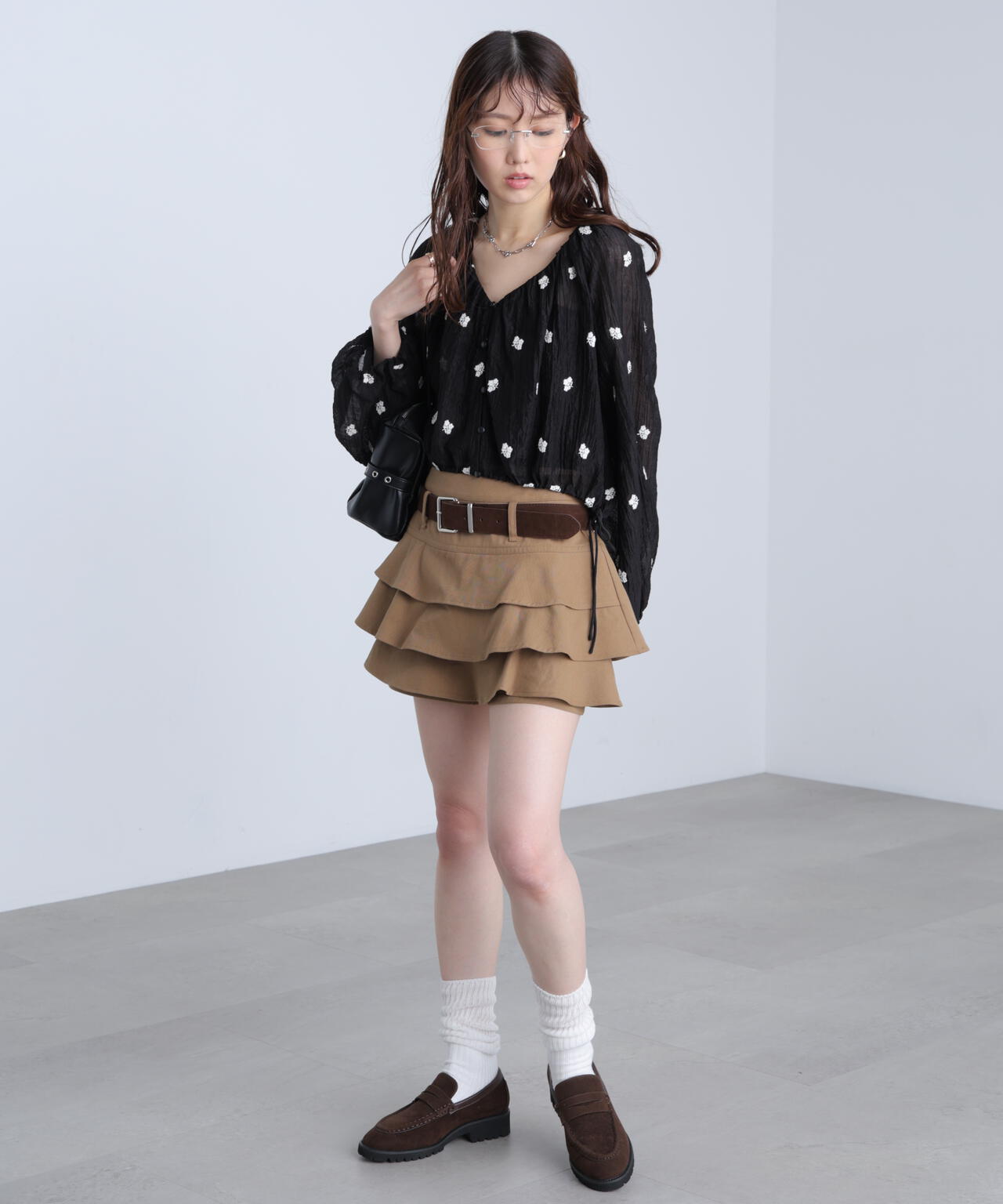162cm 着用サイズ:FR