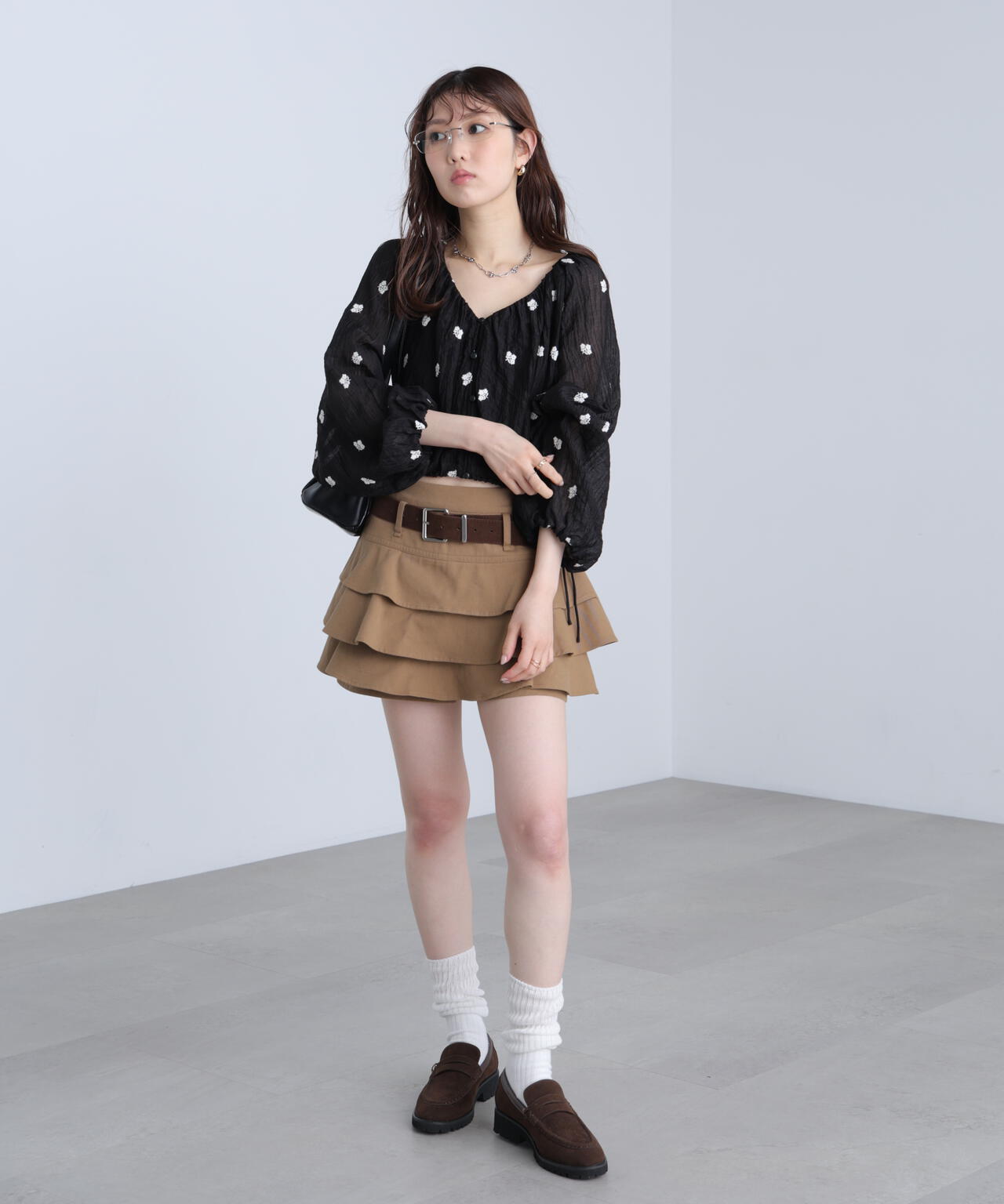 162cm 着用サイズ:FR