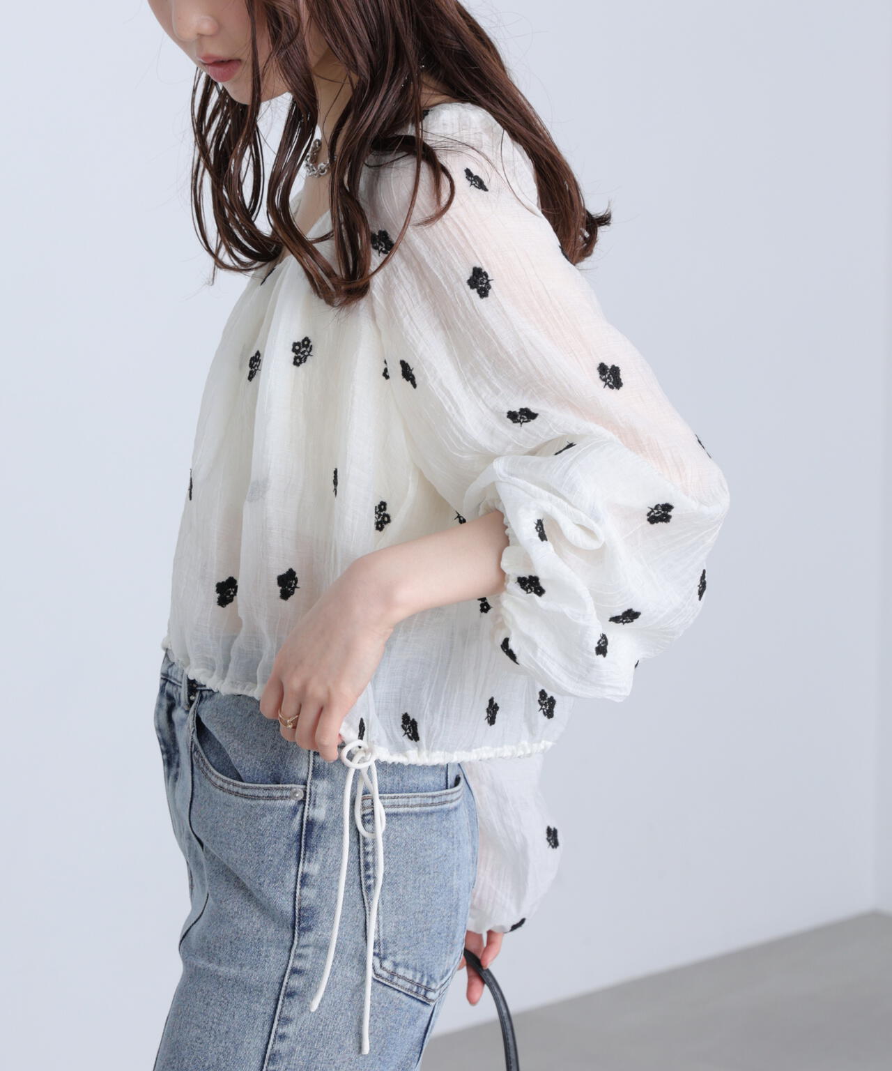 162cm 着用サイズ:FR