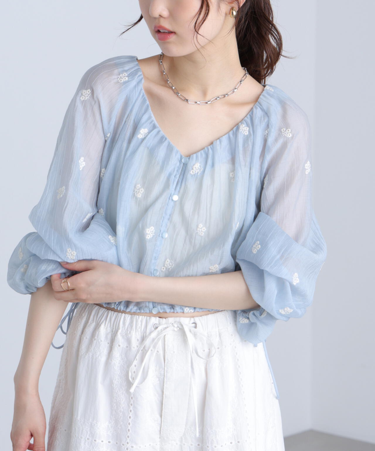 162cm 着用サイズ:FR