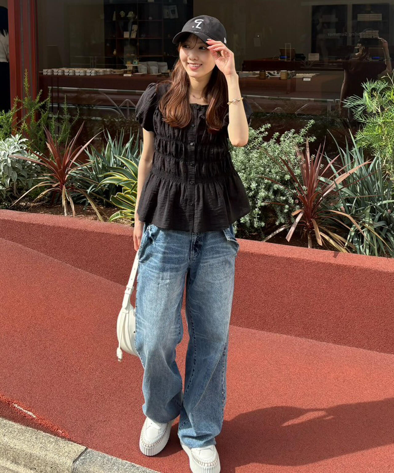 162cm 着用サイズ:FR