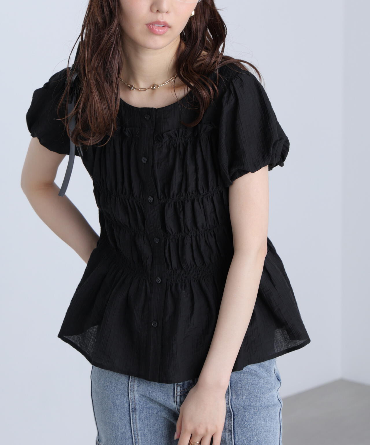 162cm 着用サイズ:FR