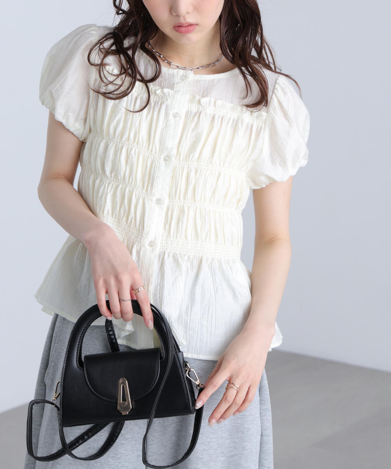 162cm 着用サイズ:FR