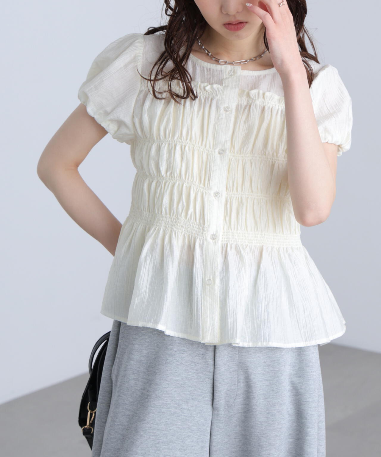 162cm 着用サイズ:FR