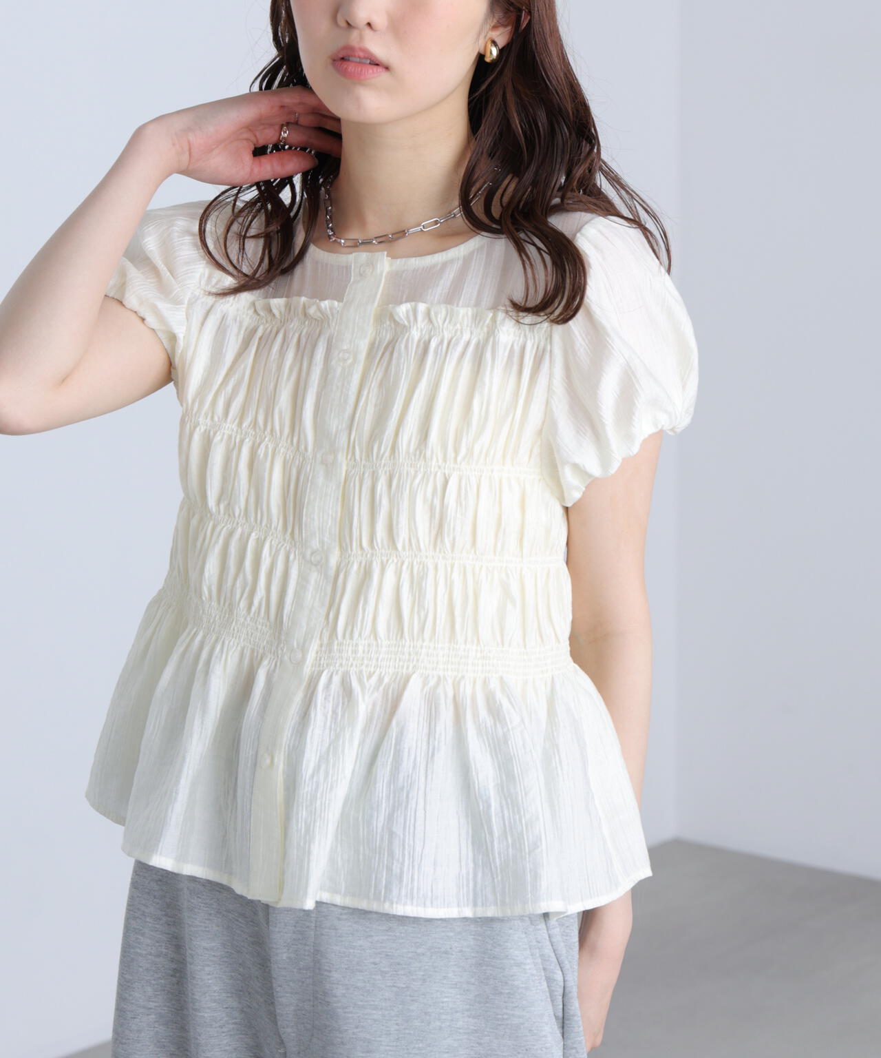 162cm 着用サイズ:FR