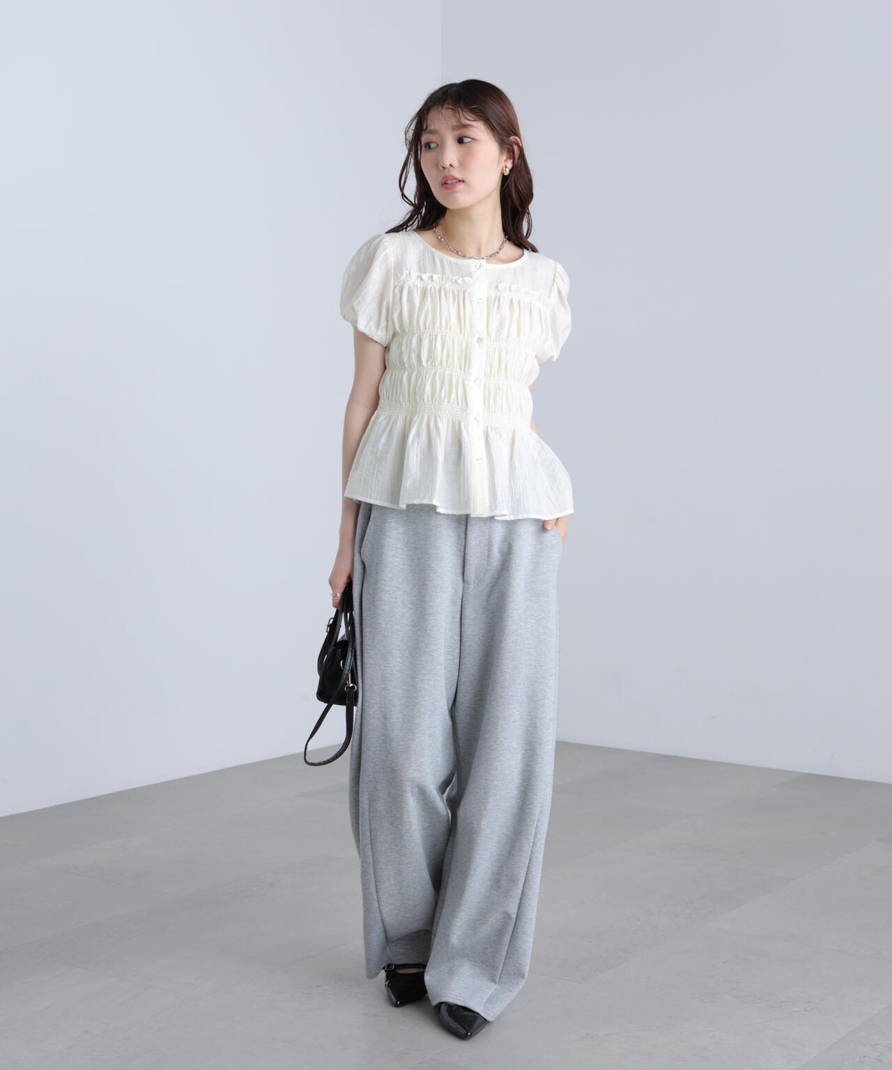 162cm 着用サイズ:FR