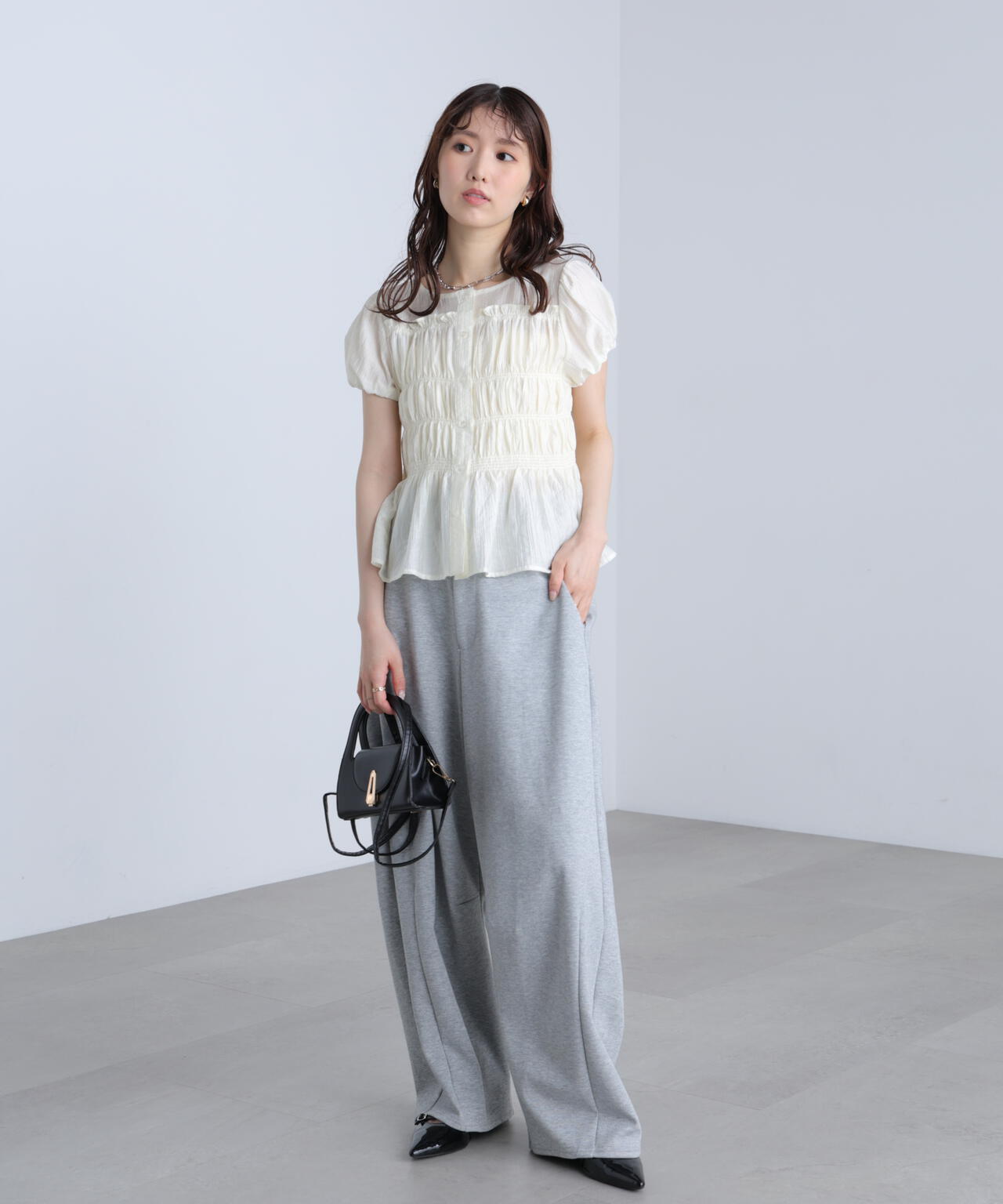 162cm 着用サイズ:FR