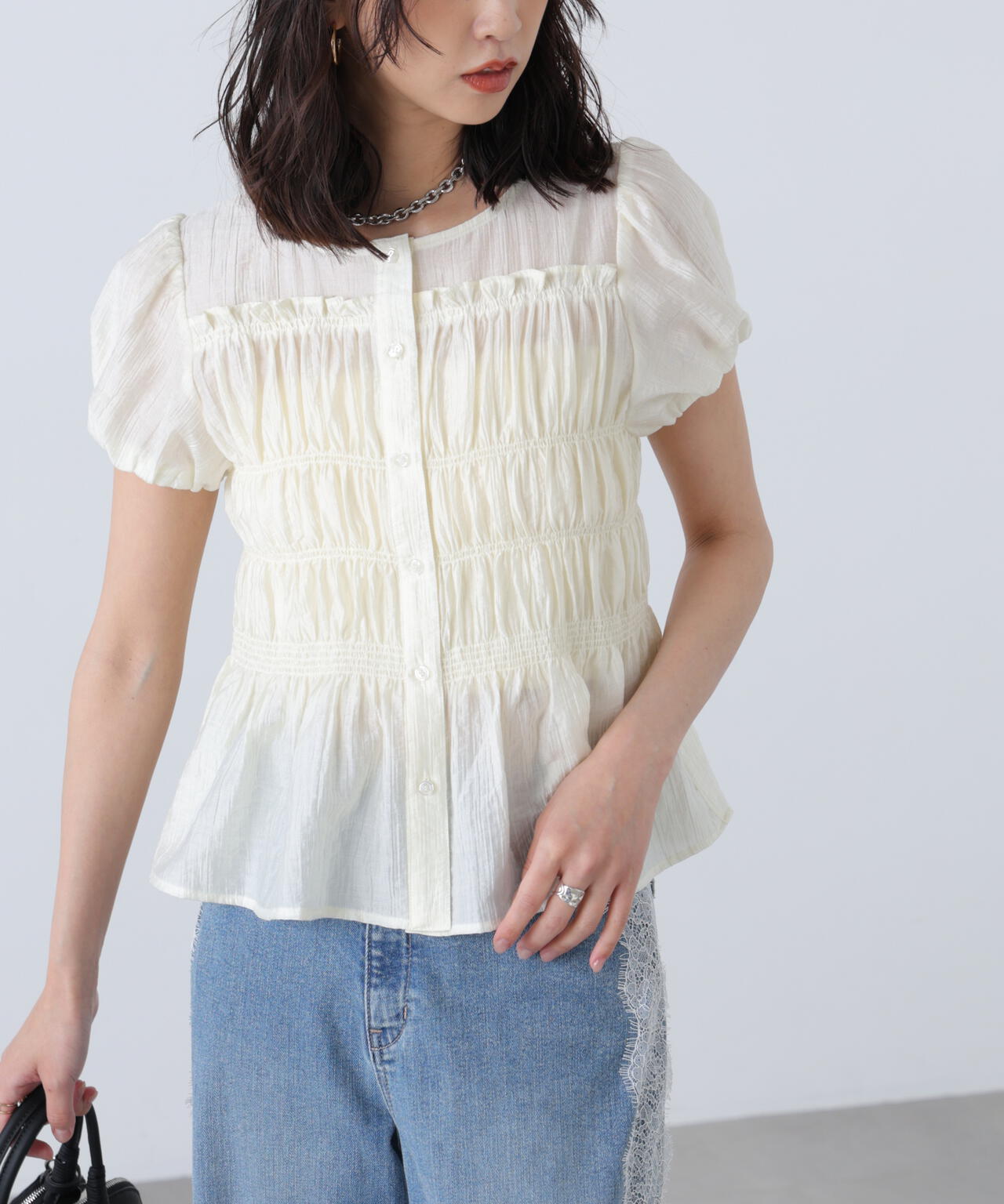 164cm 着用サイズ:FR