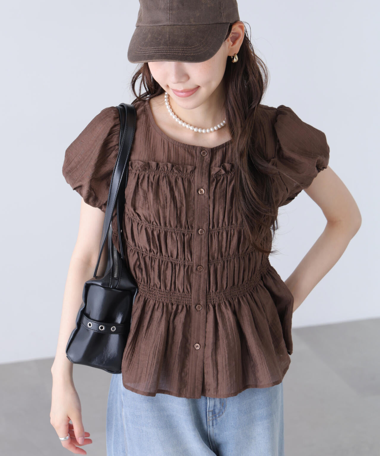 164cm 着用サイズ:FR