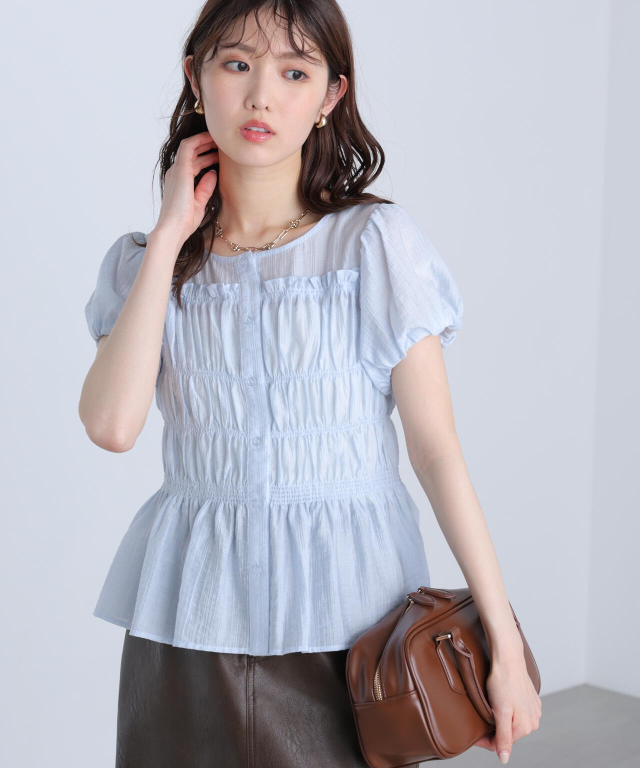 162cm 着用サイズ:FR