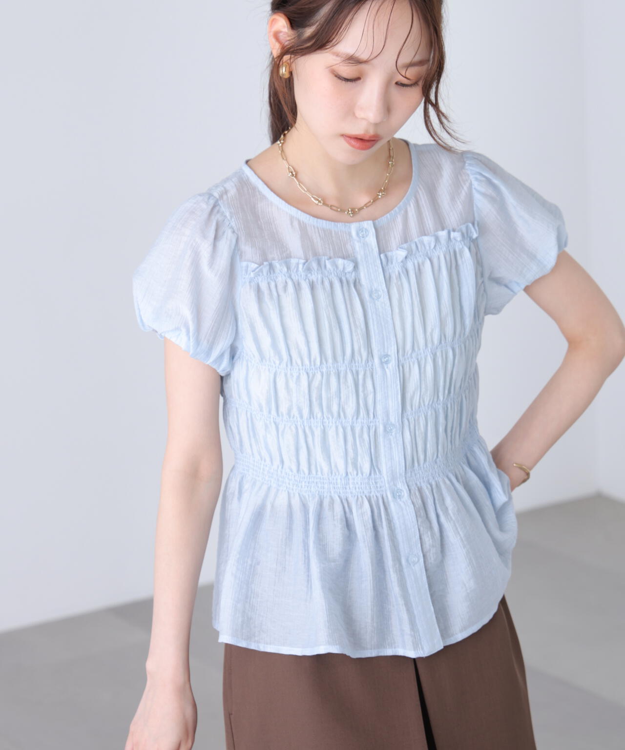 164cm 着用サイズ:FR