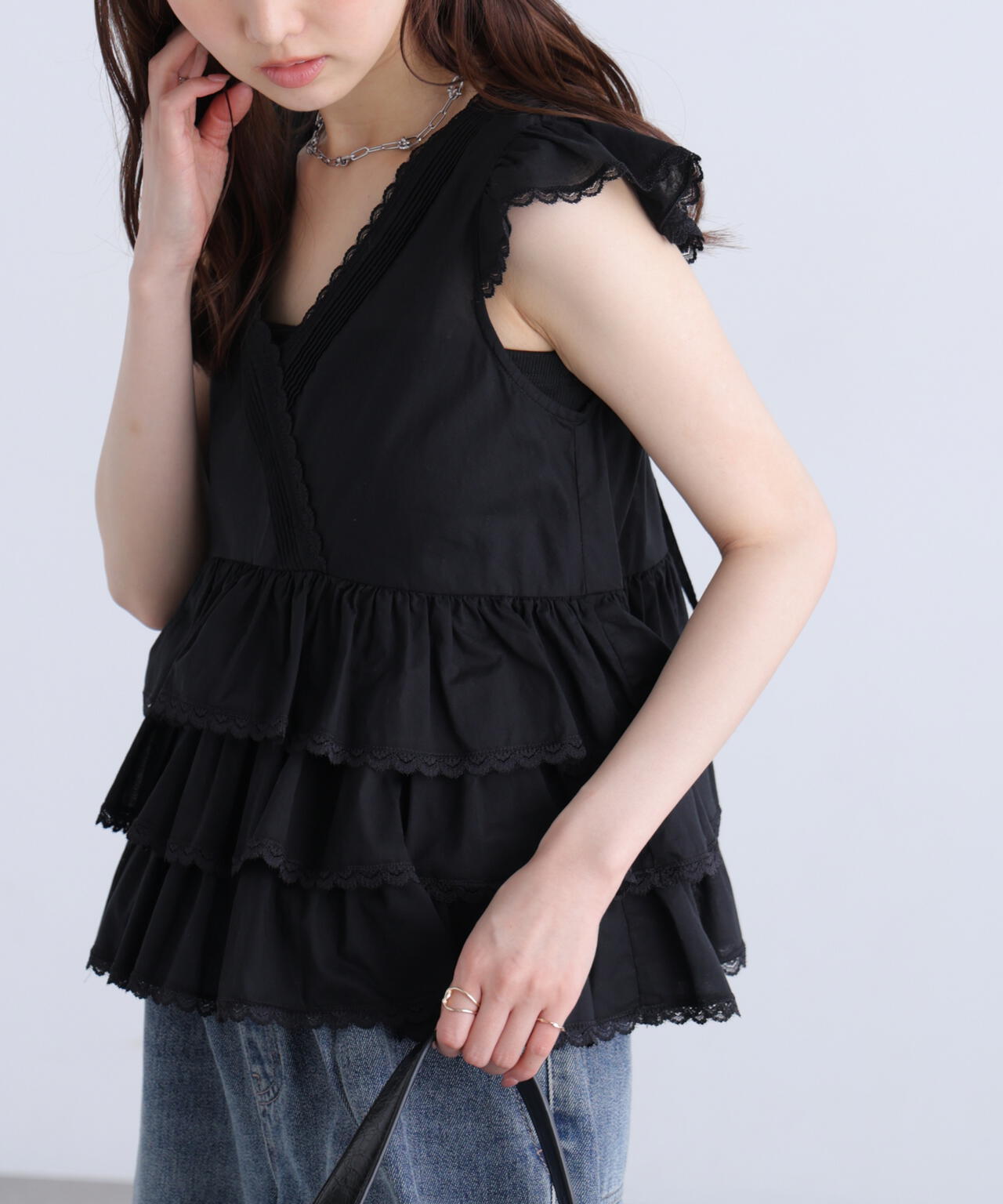 162cm 着用サイズ:FR