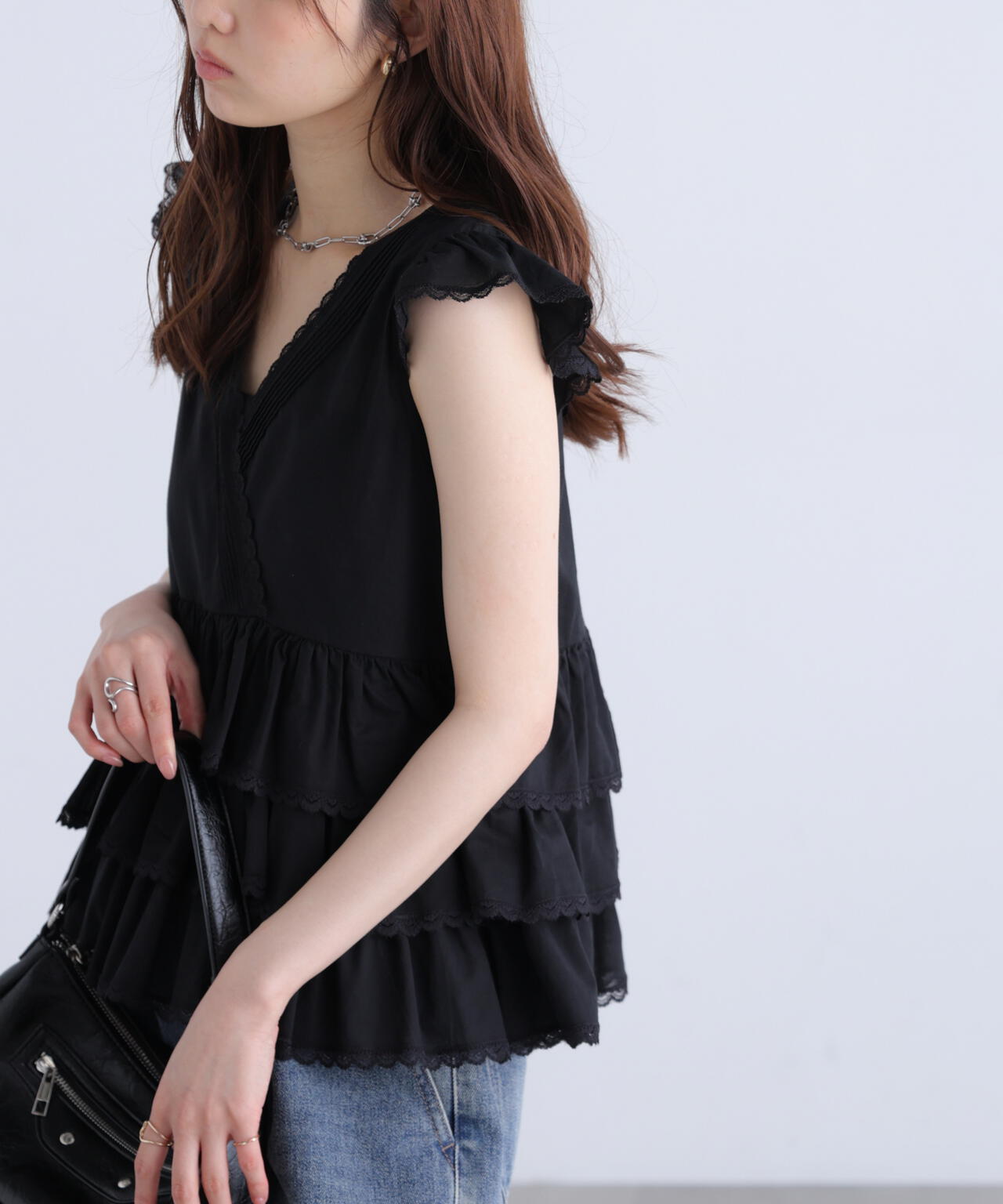 162cm 着用サイズ:FR