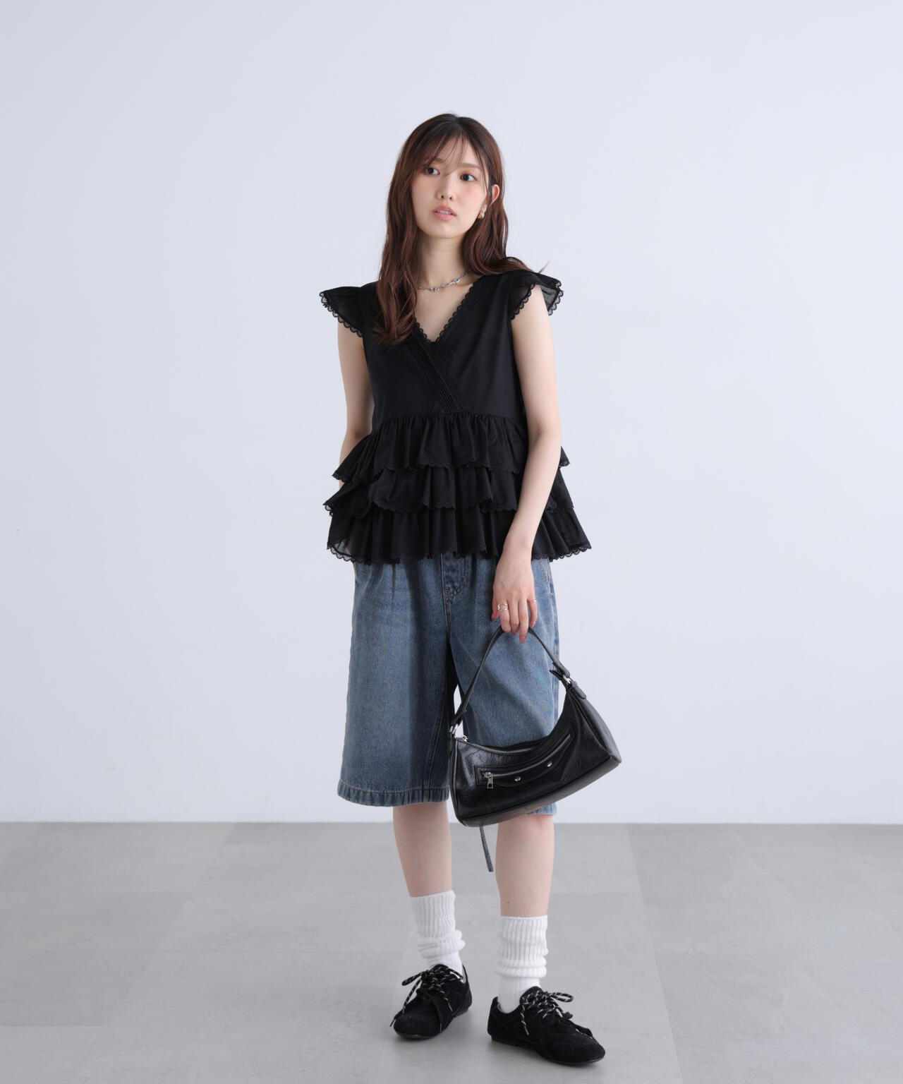 162cm 着用サイズ:FR