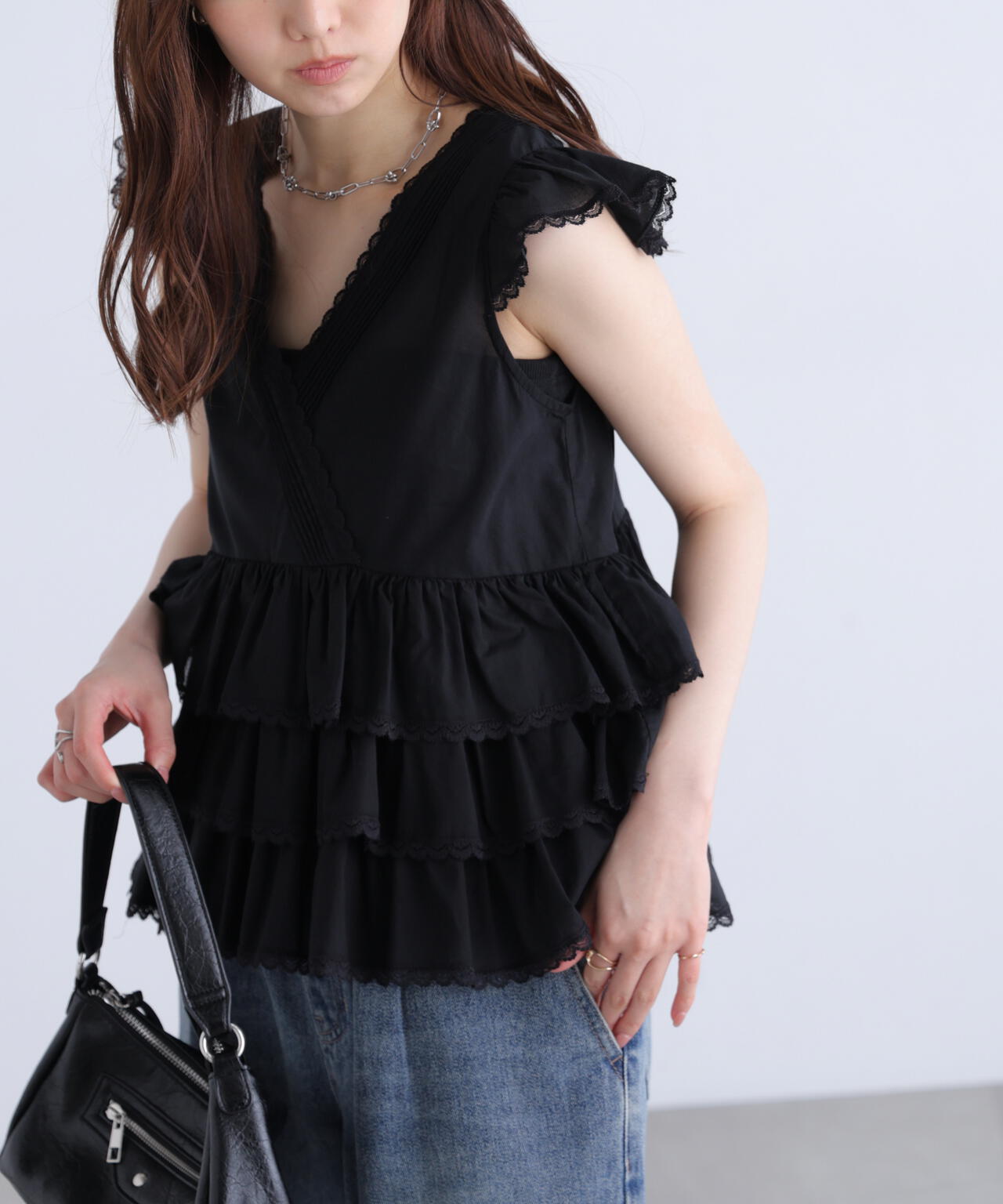 162cm 着用サイズ:FR