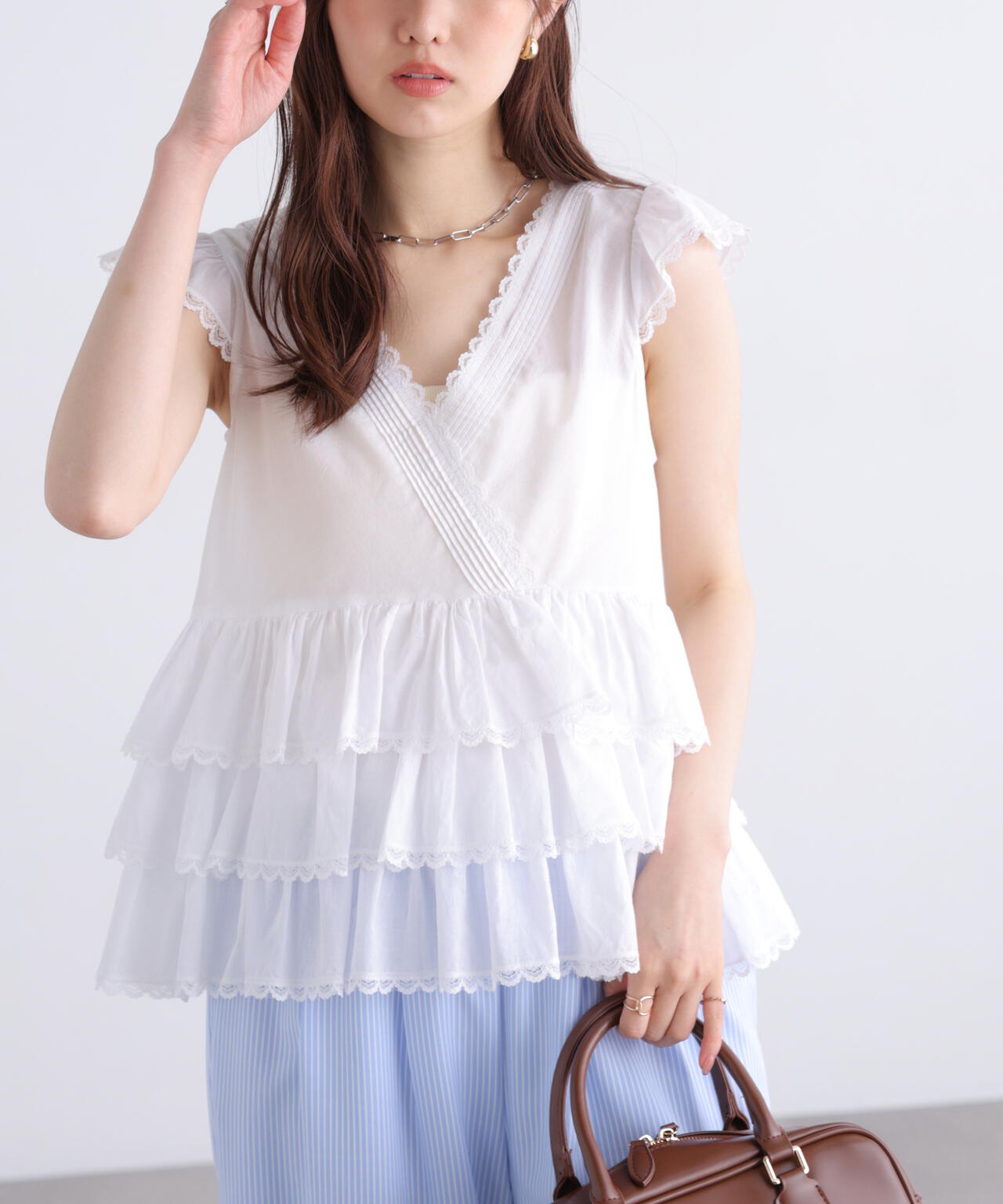 162cm 着用サイズ:FR