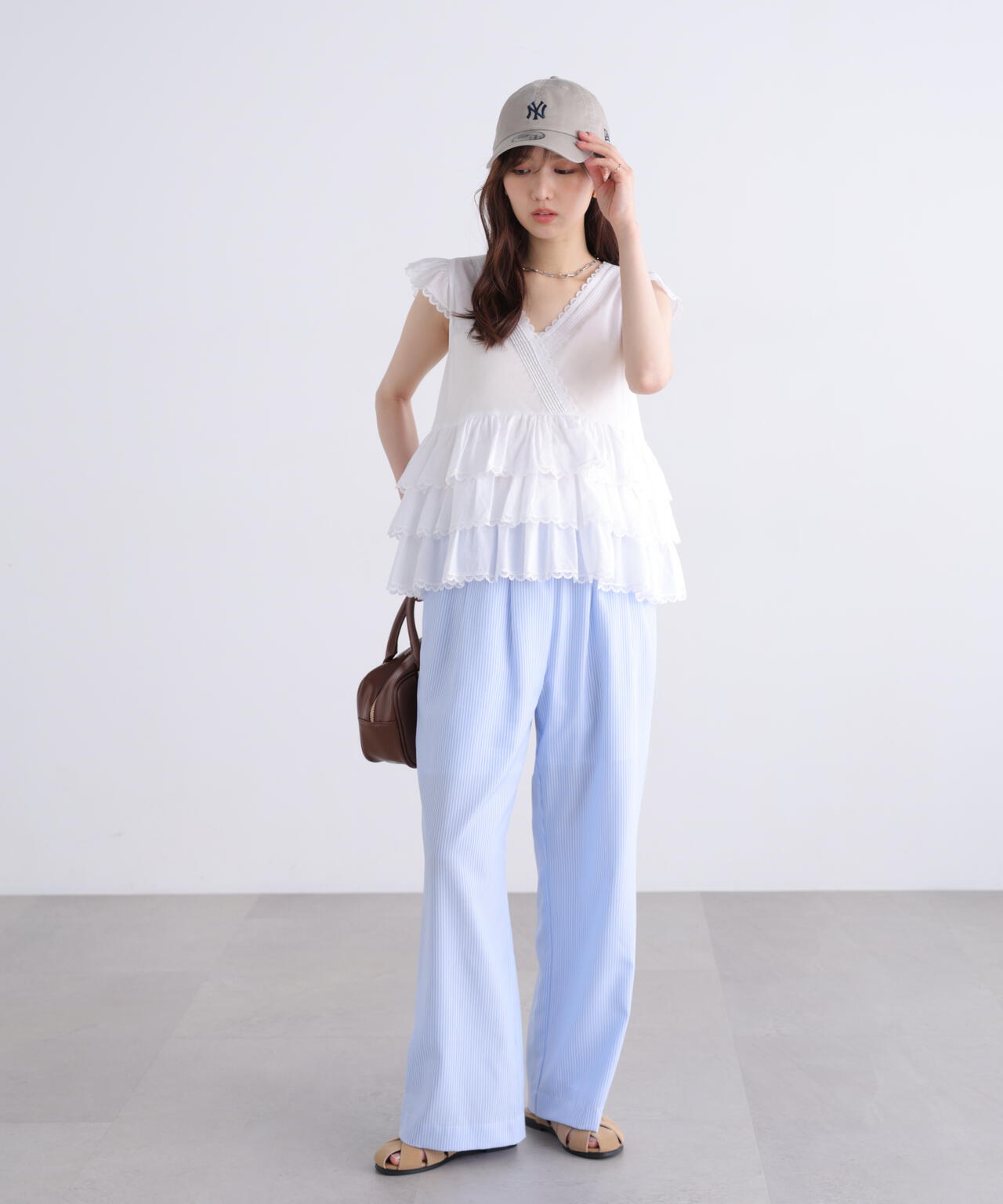 162cm 着用サイズ:FR