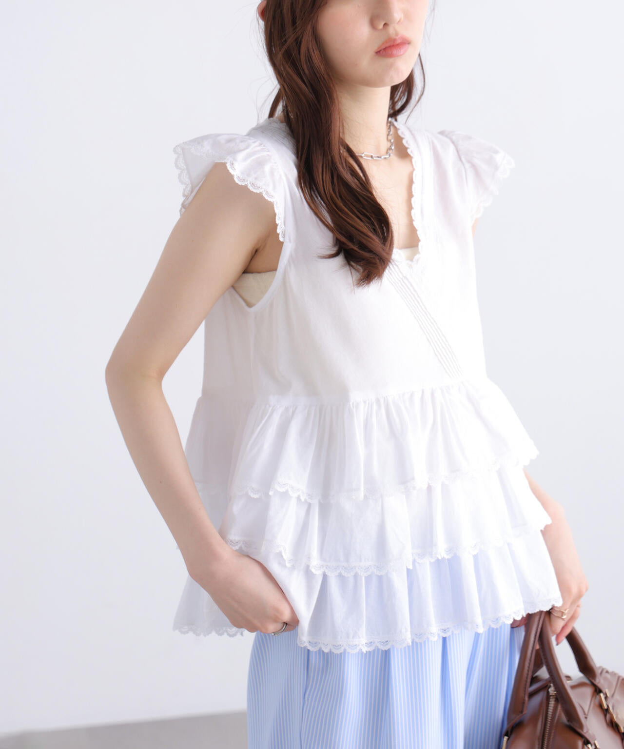162cm 着用サイズ:FR