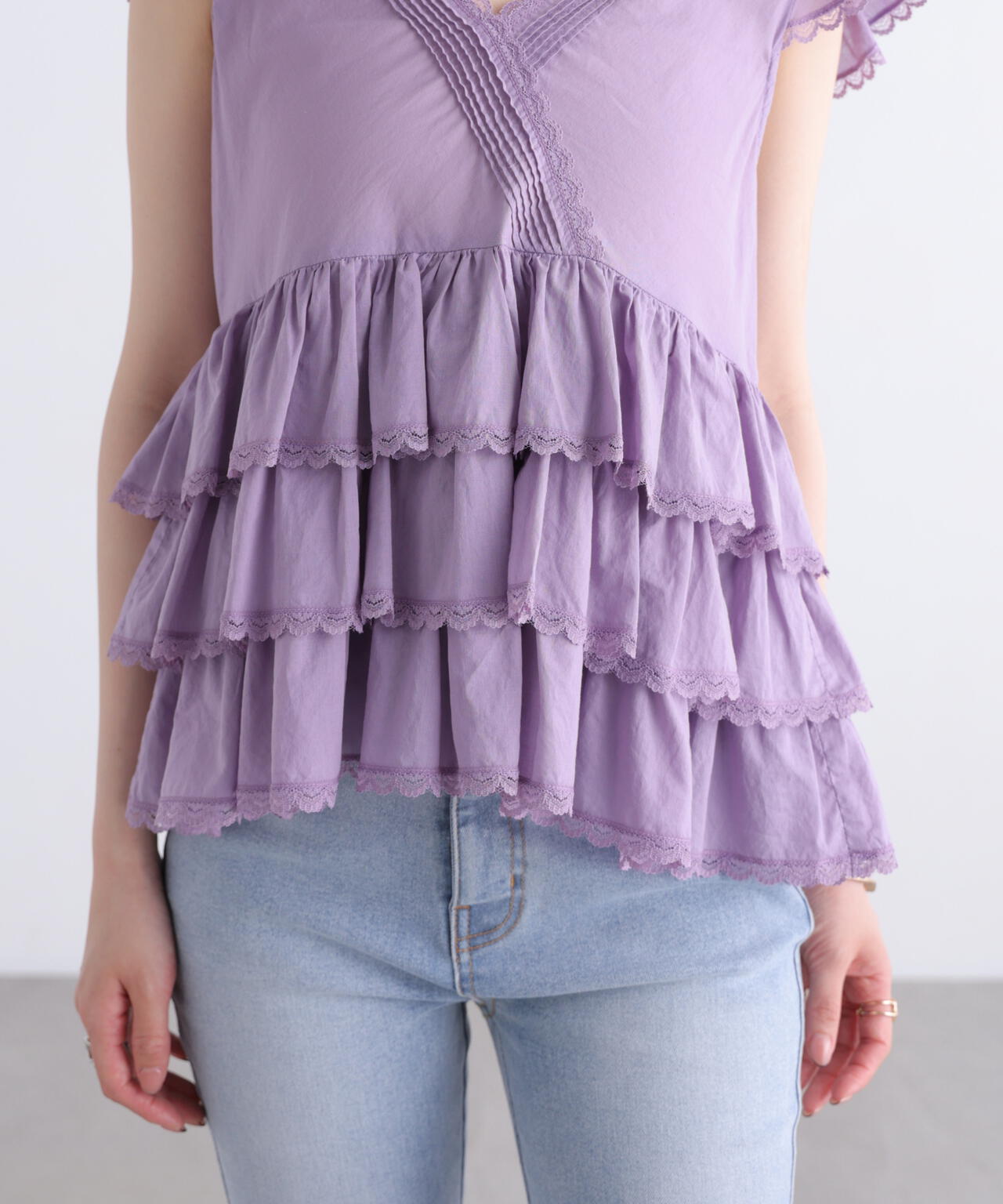 162cm 着用サイズ:FR