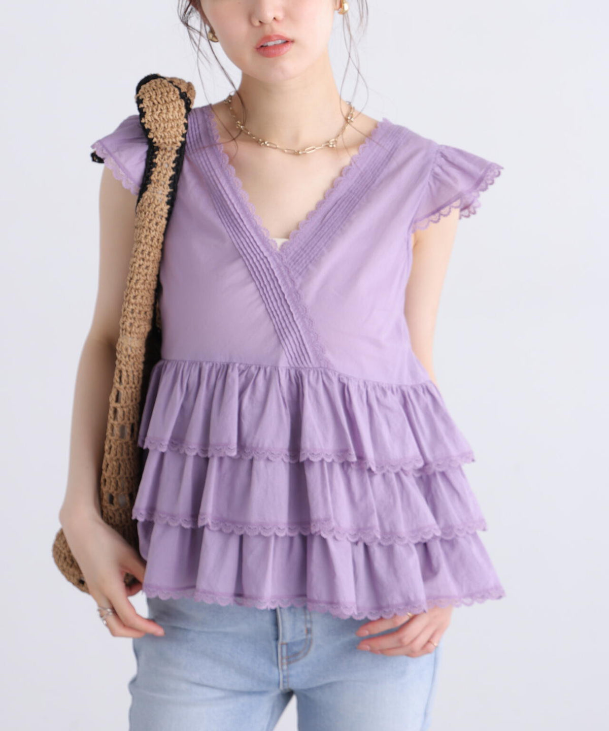 162cm 着用サイズ:FR