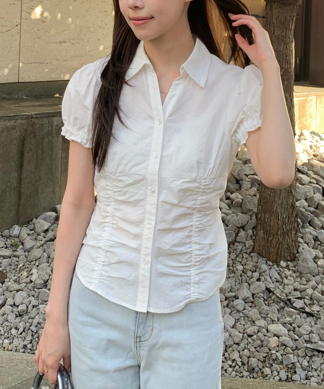 162cm 着用サイズ:FR