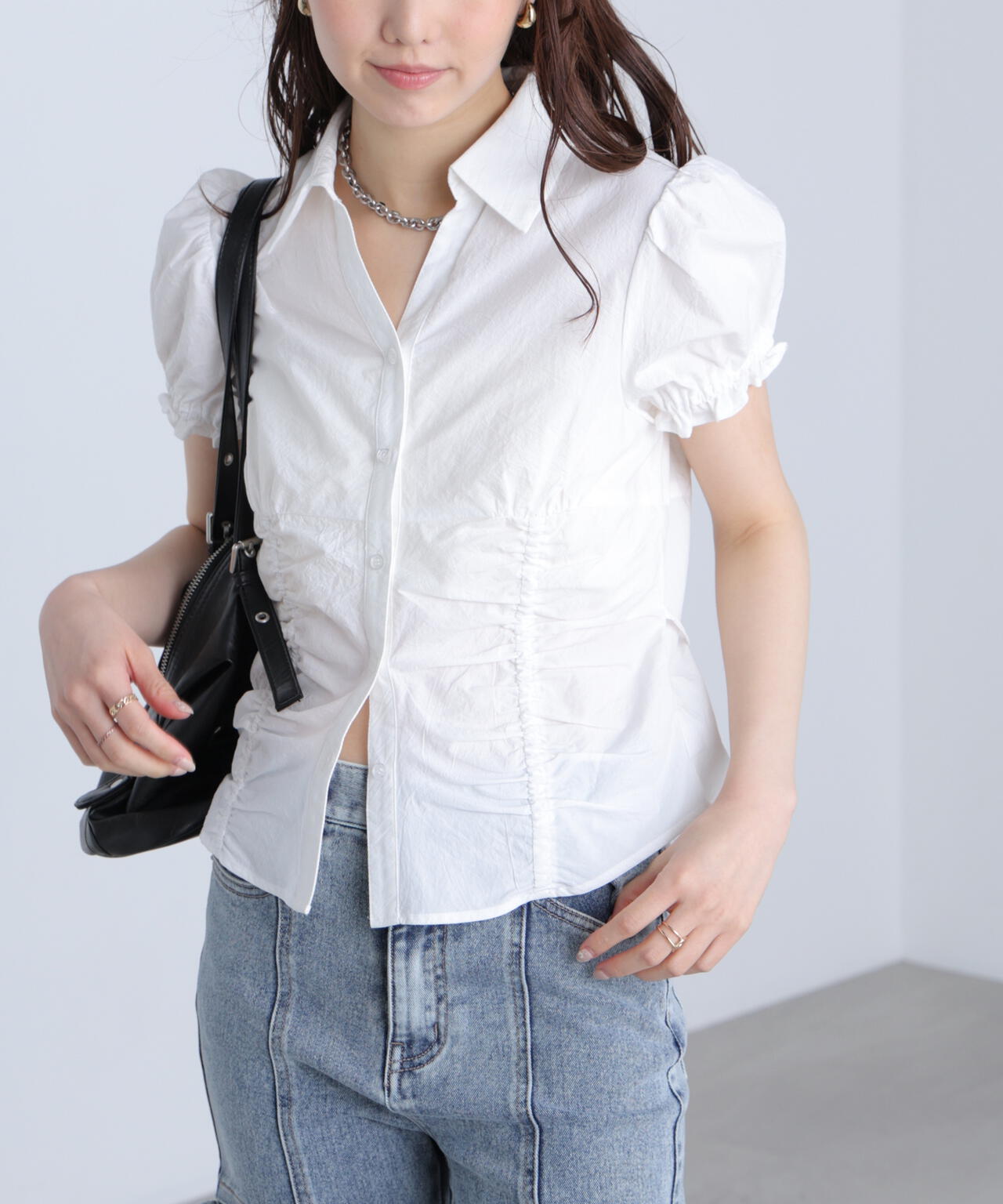 162cm 着用サイズ:FR