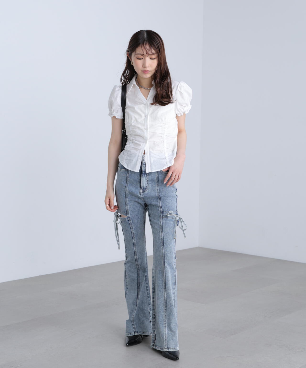 162cm 着用サイズ:FR