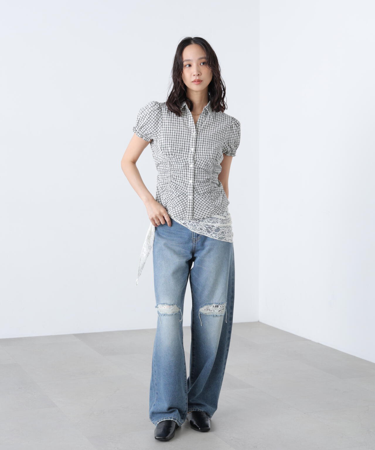 164cm 着用サイズ:FR