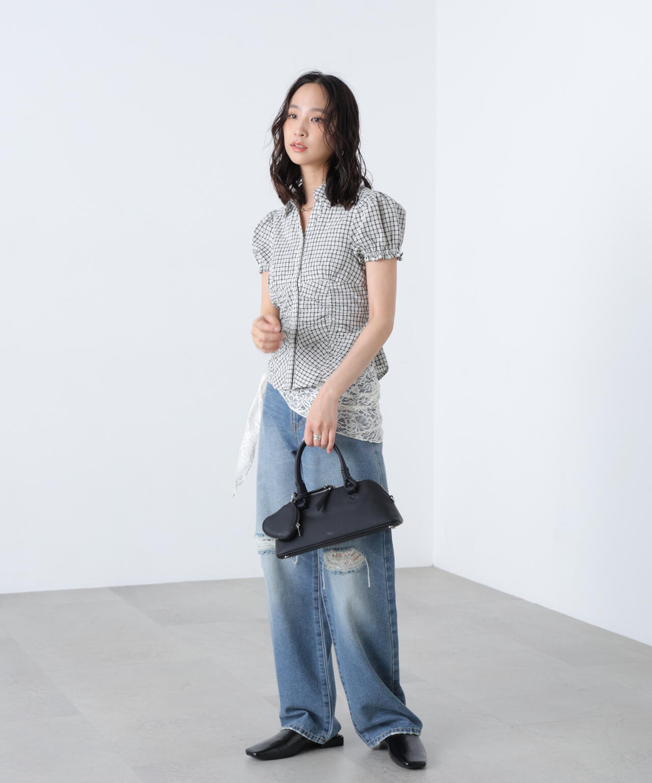 164cm 着用サイズ:FR