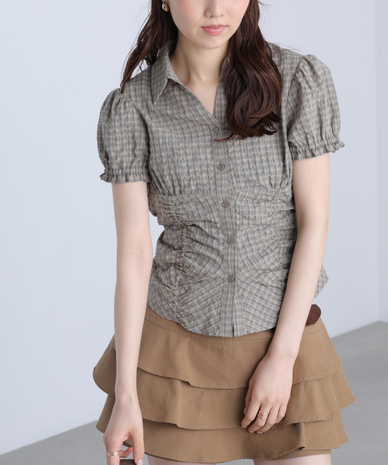 162cm 着用サイズ:FR