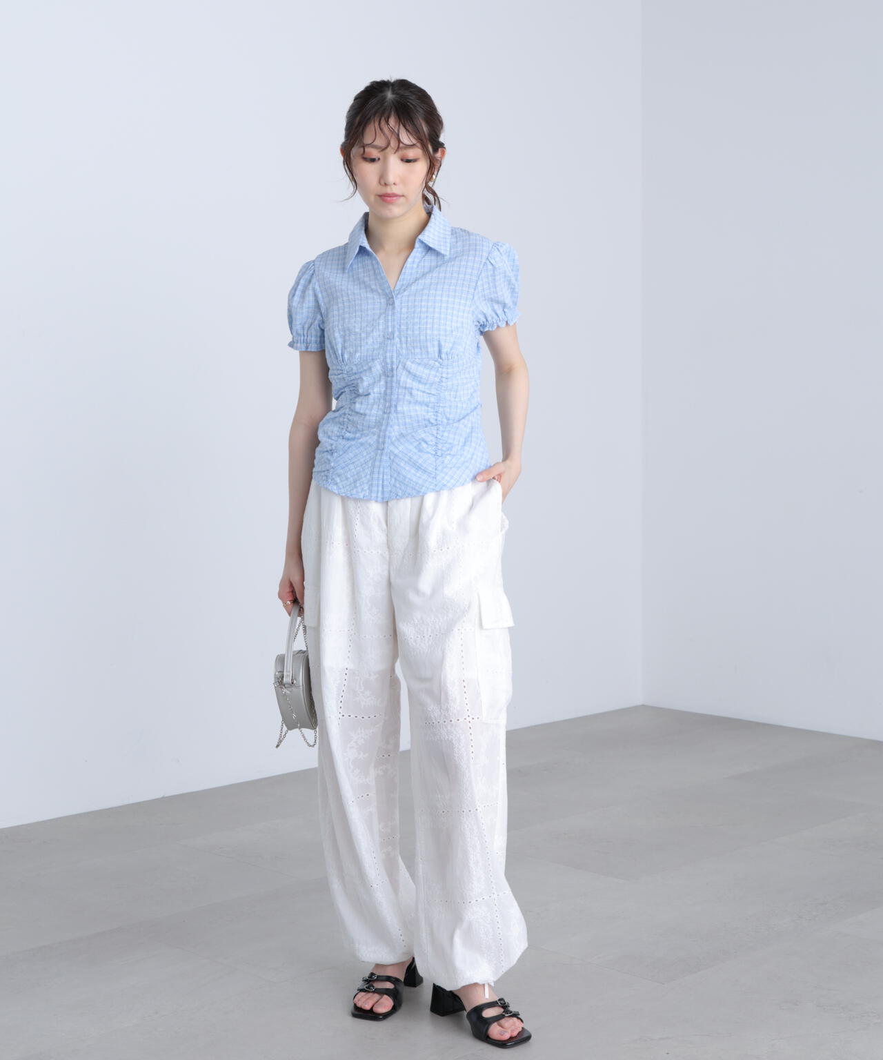 162cm 着用サイズ:FR