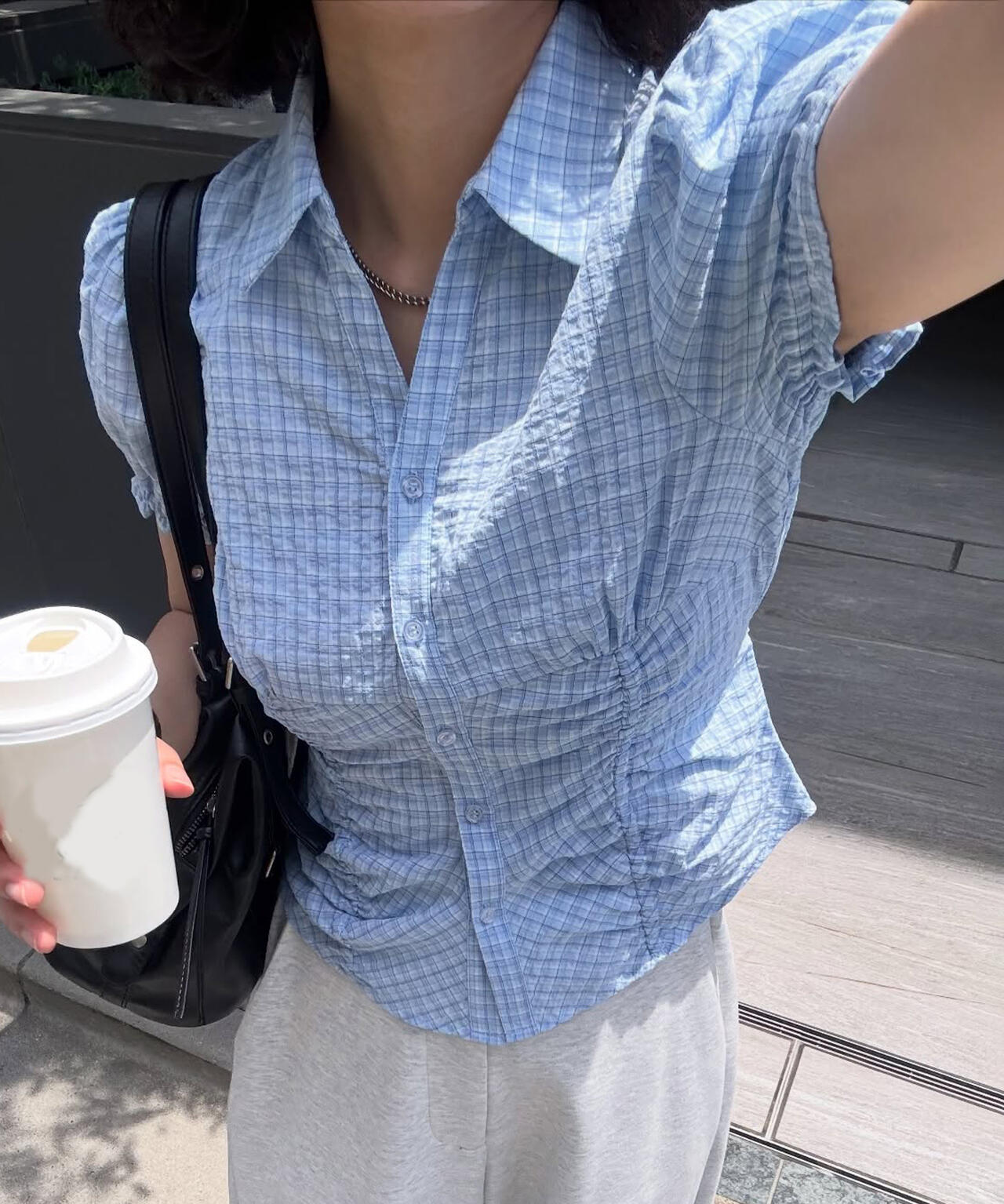 162cm 着用サイズ:FR