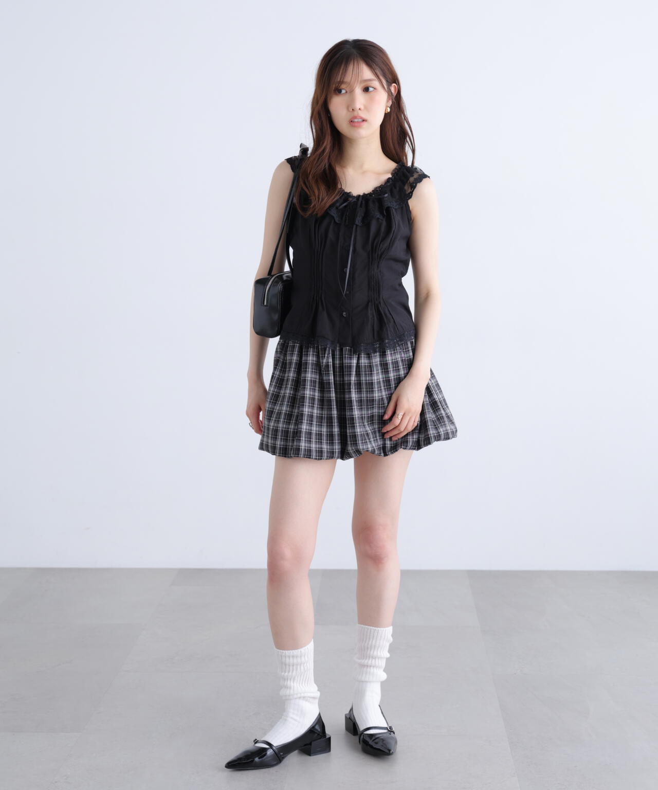 162cm 着用サイズ:FR