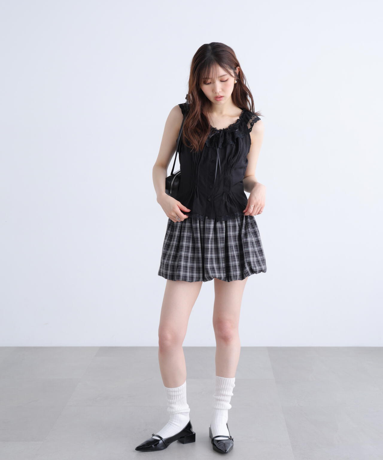 162cm 着用サイズ:FR