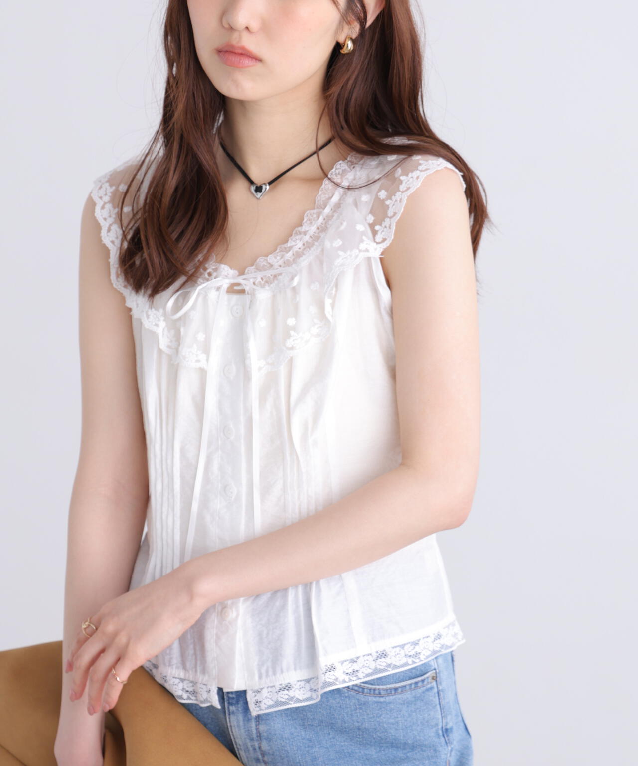 162cm 着用サイズ:FR