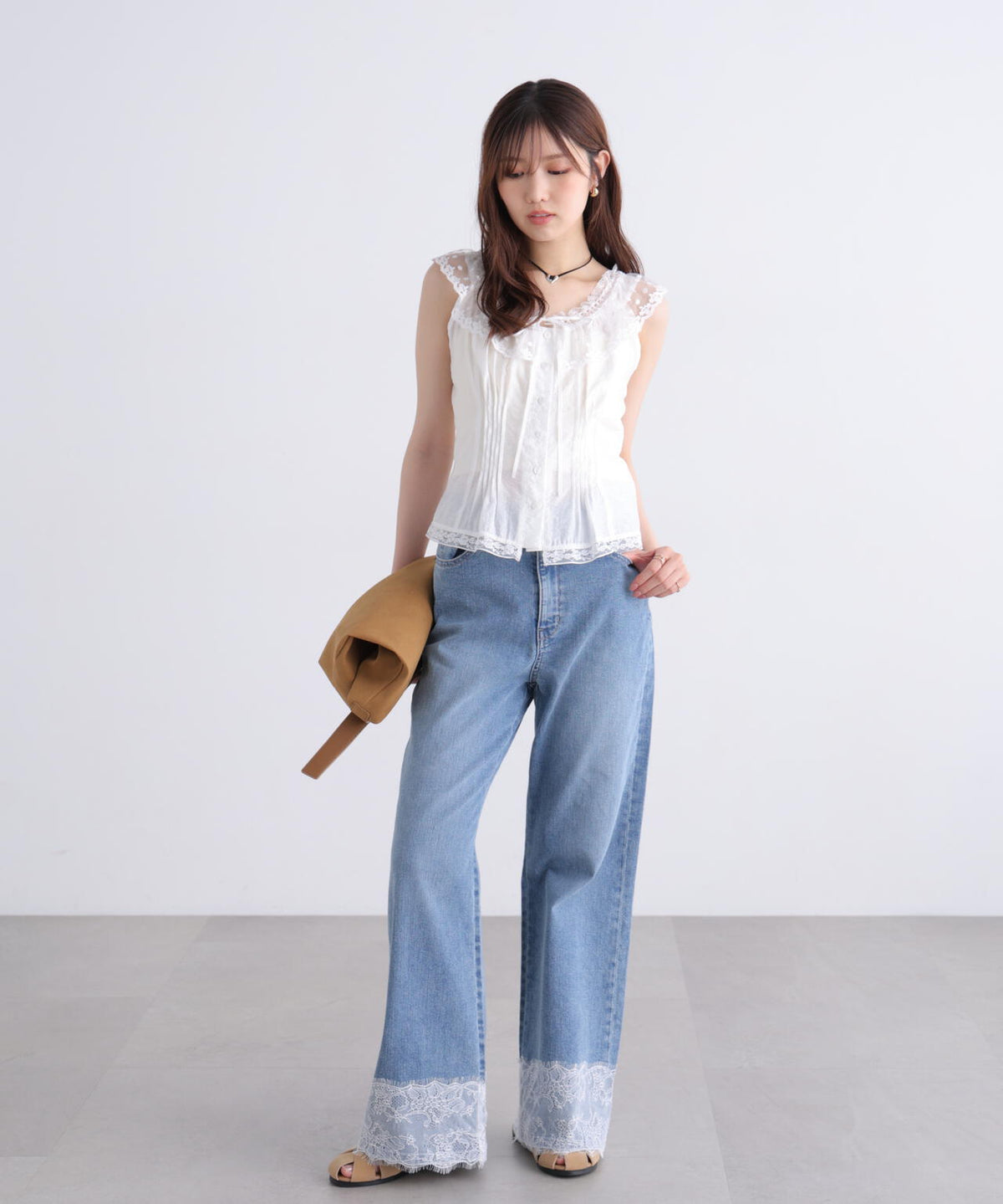 162cm 着用サイズ:FR