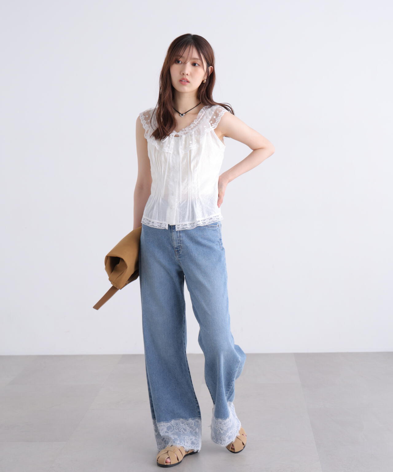 162cm 着用サイズ:FR