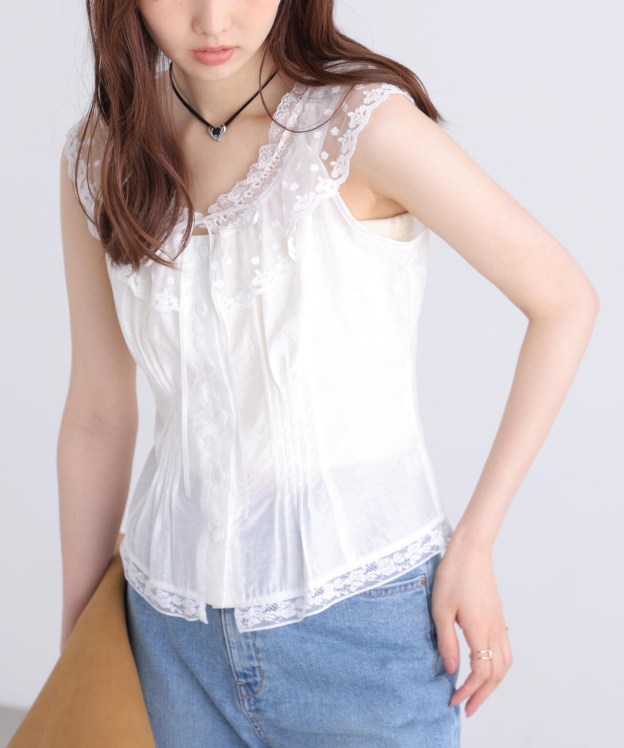 162cm 着用サイズ:FR