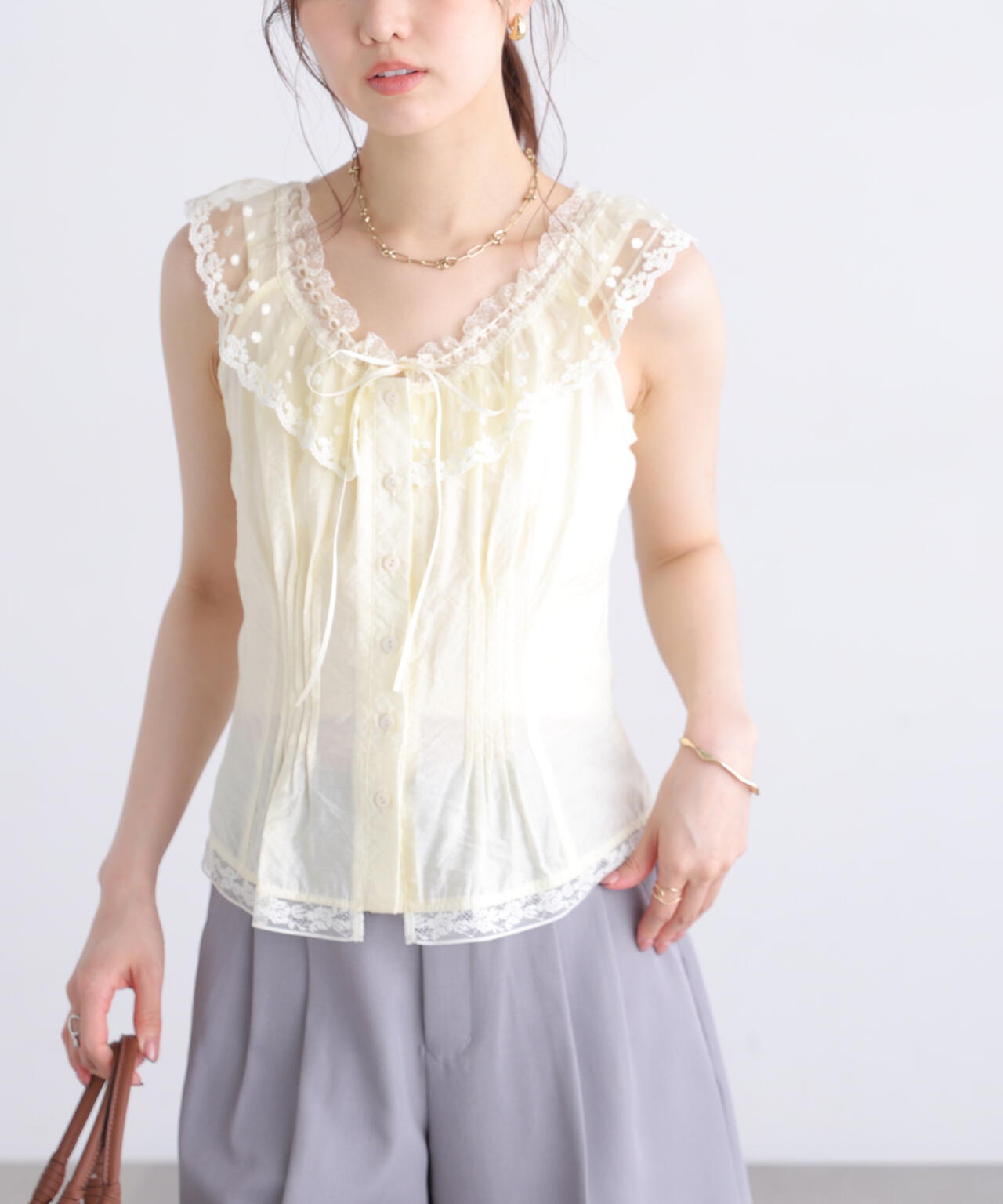 162cm 着用サイズ:FR