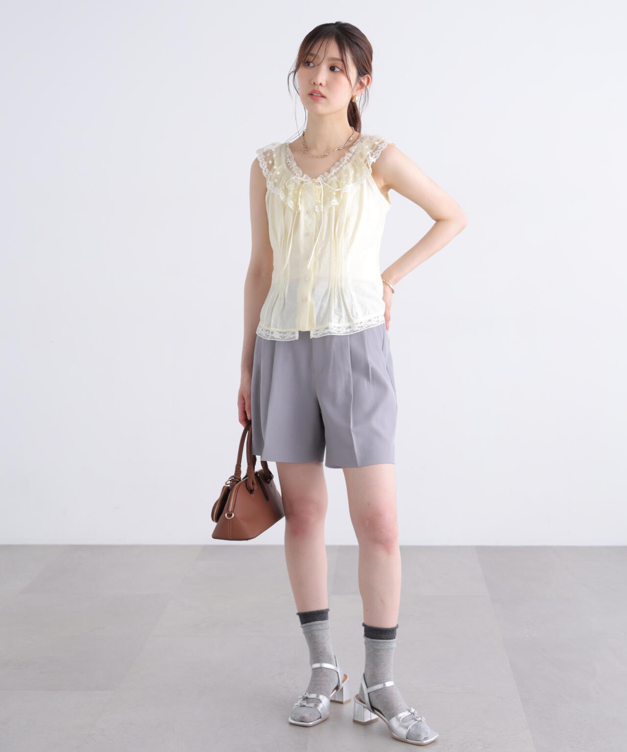 162cm 着用サイズ:FR