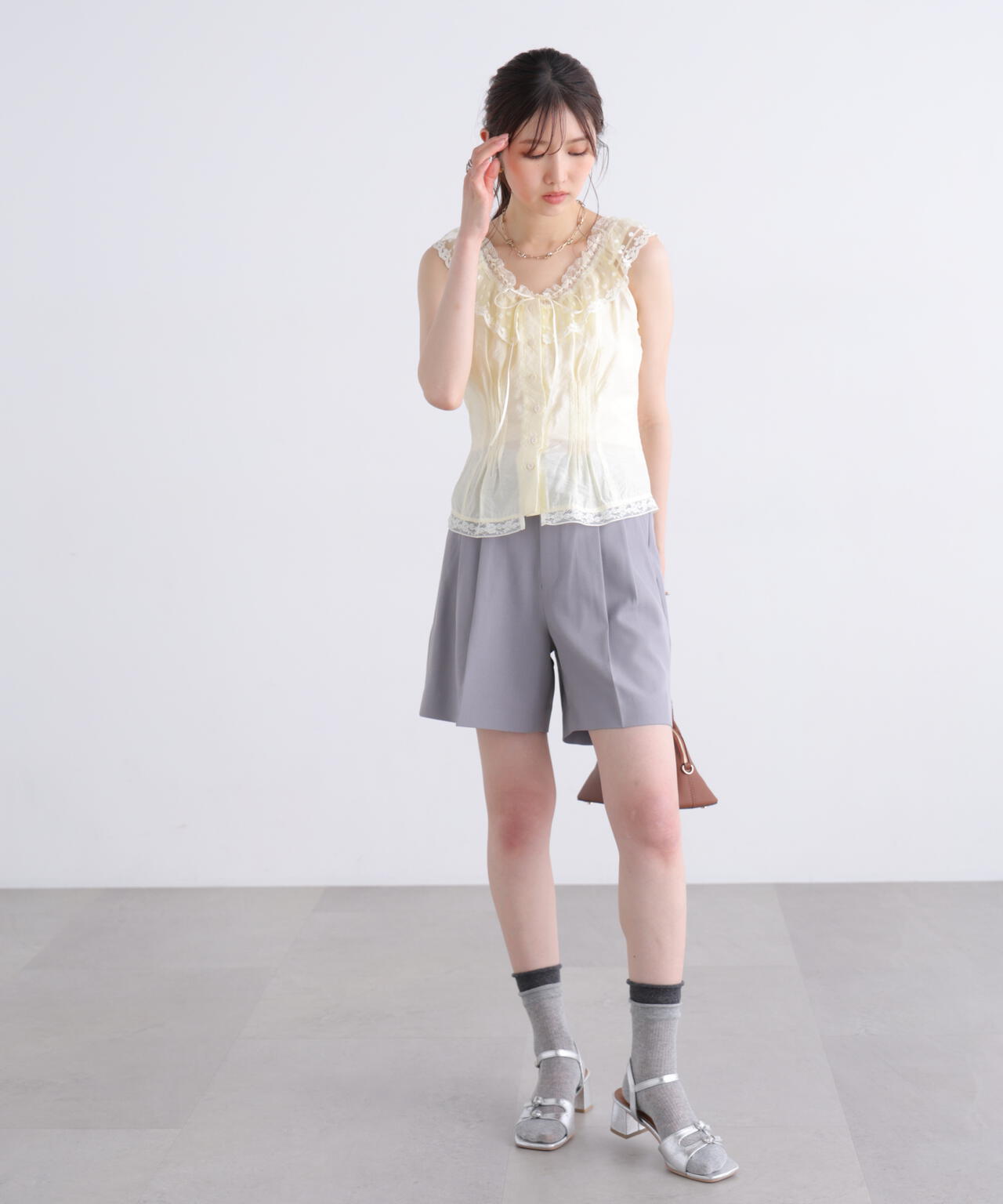 162cm 着用サイズ:FR