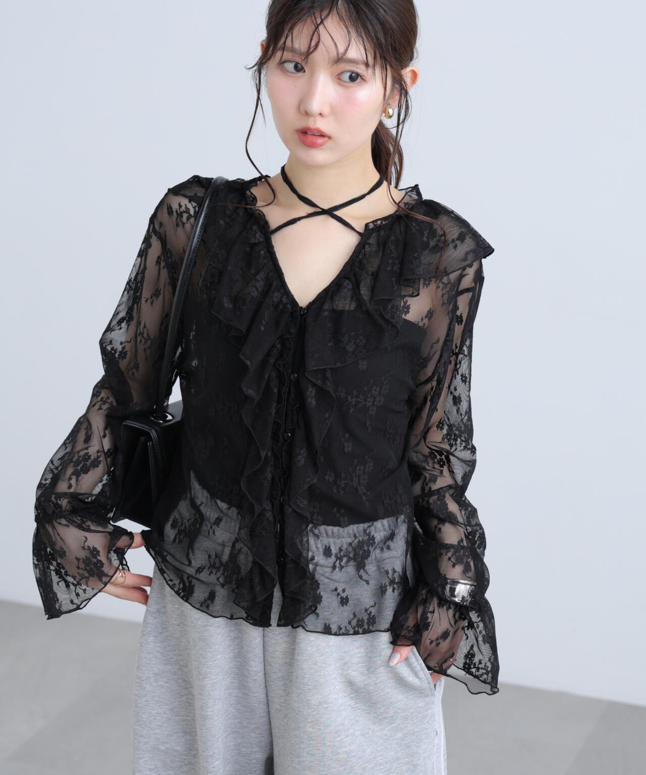 162cm 着用サイズ:FR