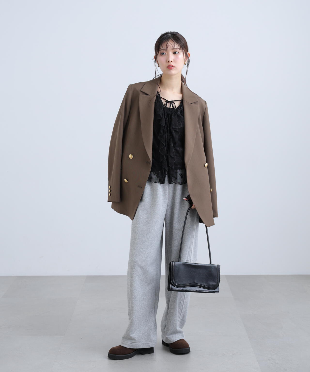 162cm 着用サイズ:FR