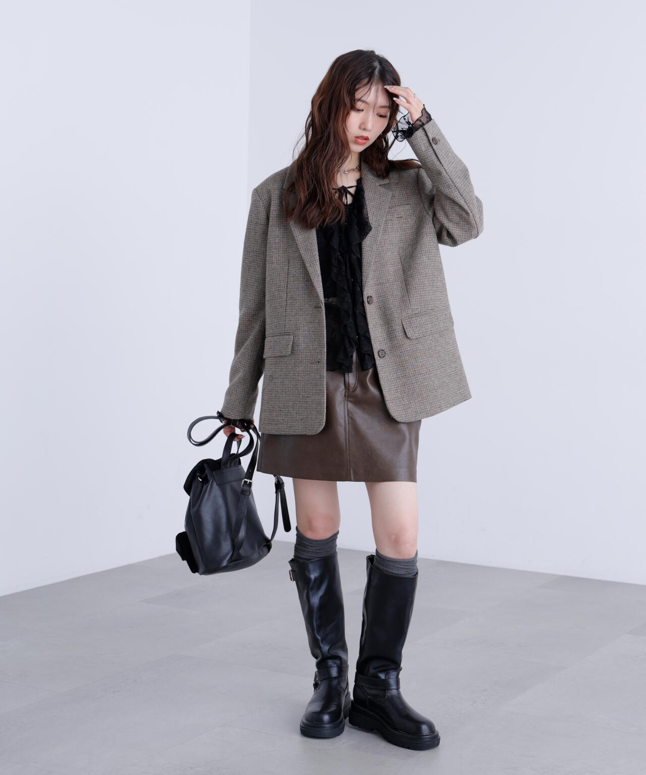 162cm 着用サイズ:FR