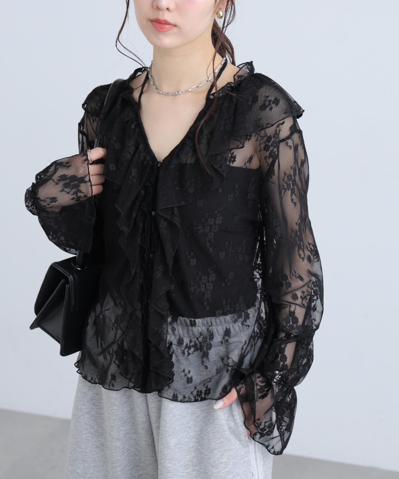 162cm 着用サイズ:FR