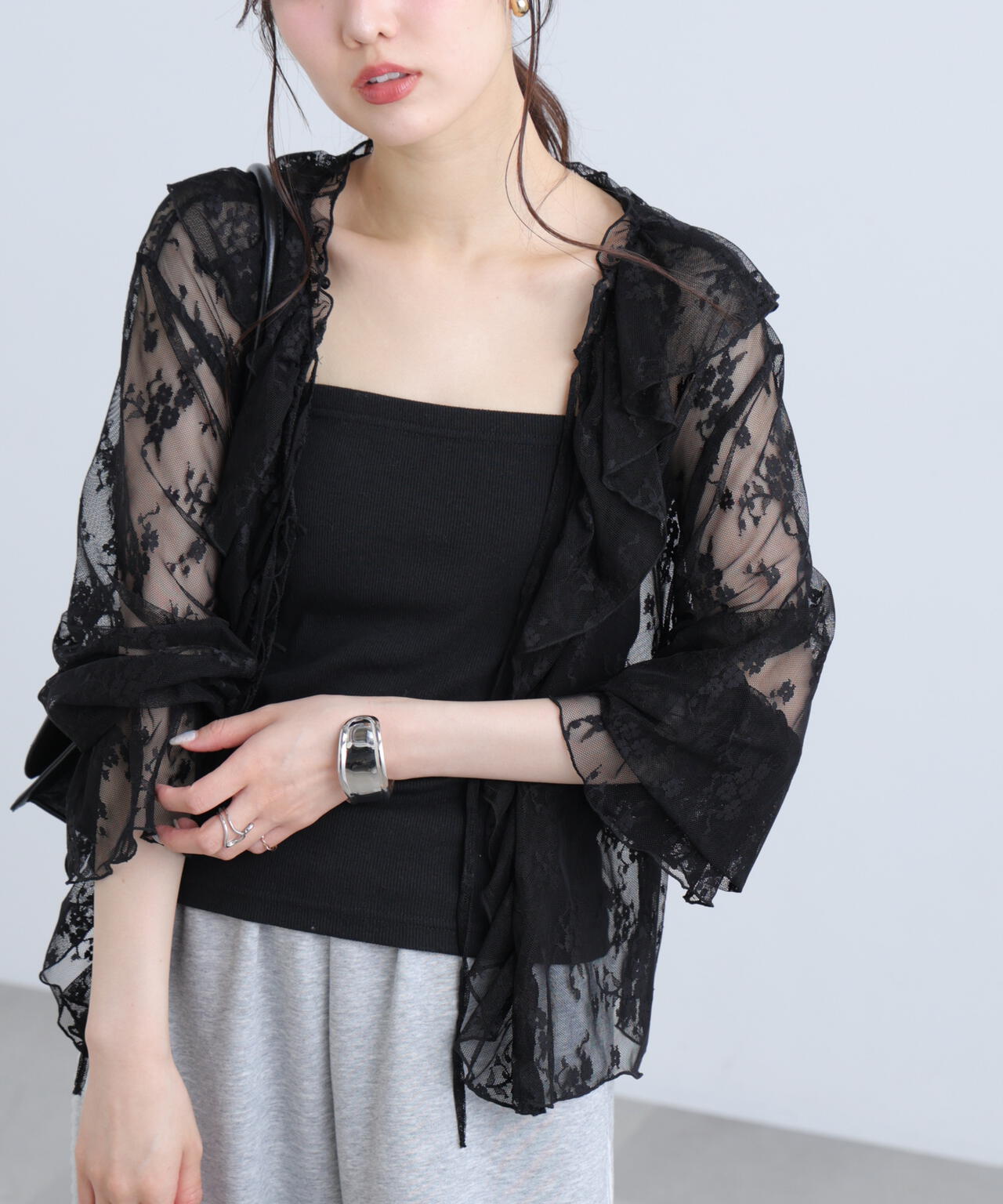 162cm 着用サイズ:FR