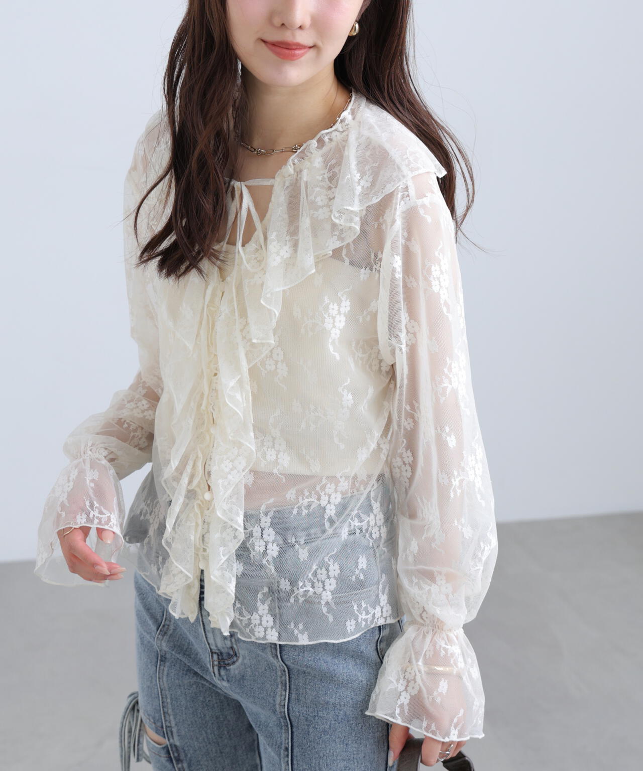 162cm 着用サイズ:FR