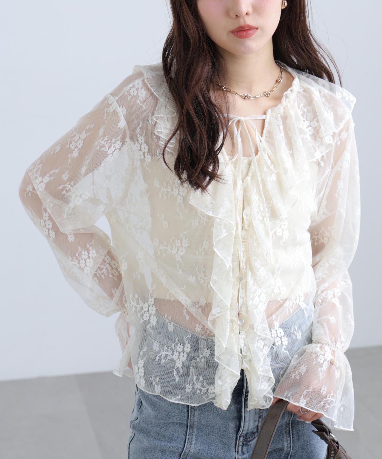 162cm 着用サイズ:FR